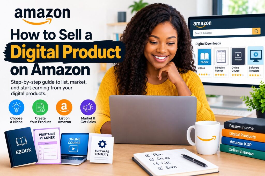 How to sell a digital product on Amazon