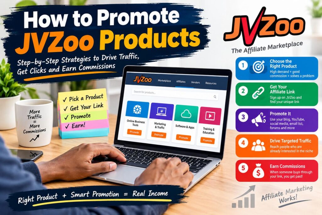 How to promote JVZOO products