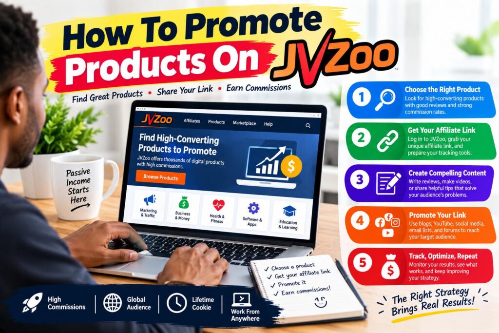 How to promote products on jvzoo