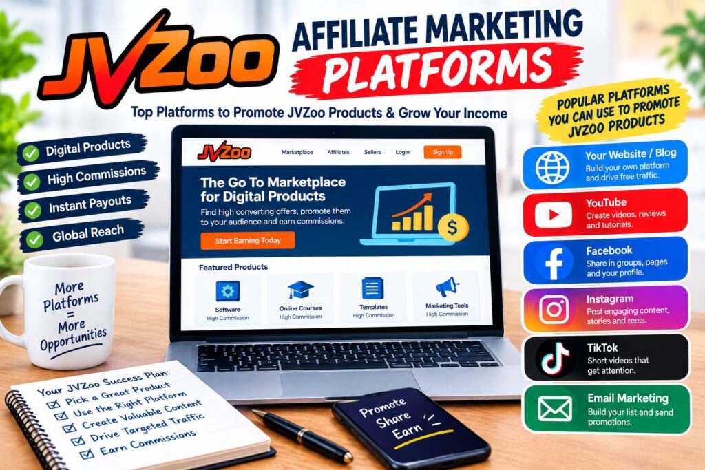 Jvzoo Affiliate Marketing Platforms