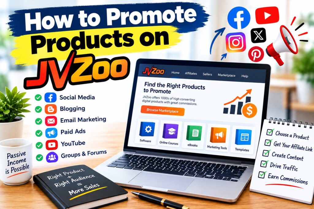 How to promote products on jvzoo