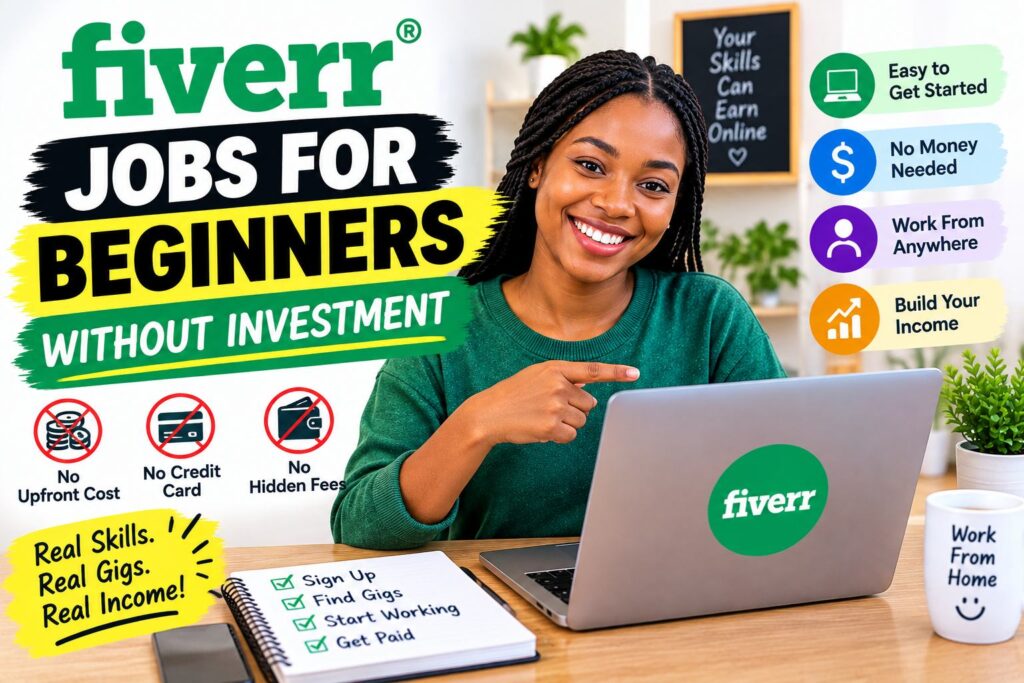 Fiverr Jobs For Beginners Without Investment