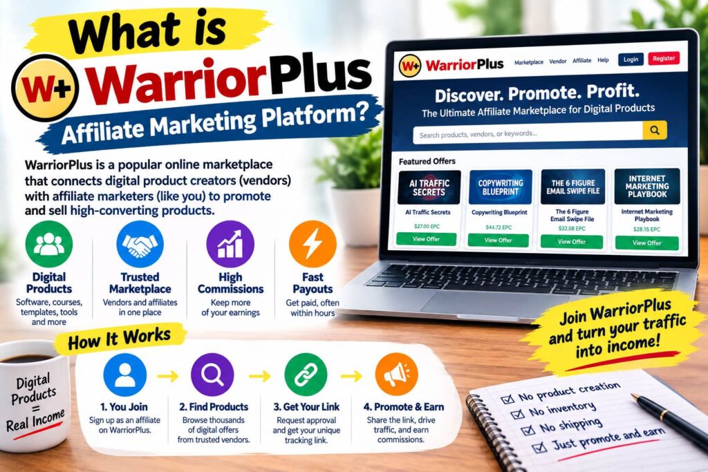 What is warriorplus affiliate marketing platform
